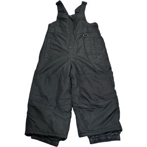 GUC Circo Toddler 2T Black Snow Bib Overalls